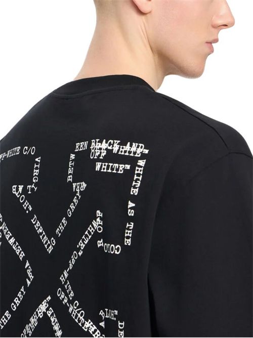 Type Arrow Skate T-shirt OFF WHITE | 44MAA120S26J00K001